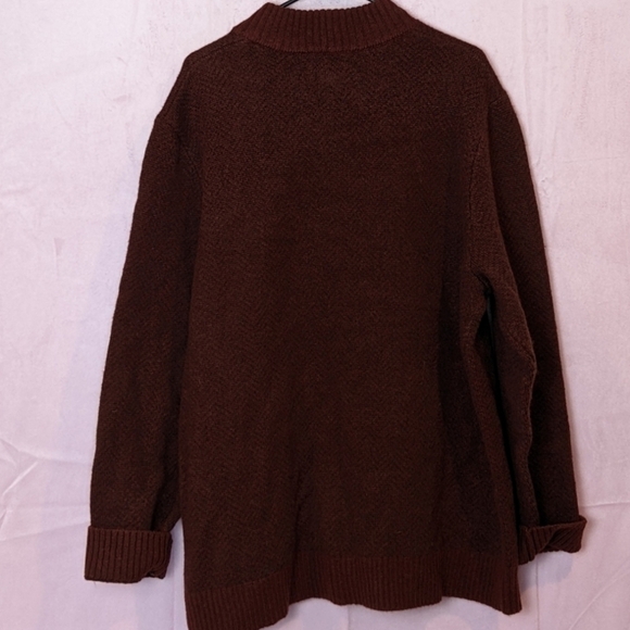 Pendleton 100% Washable Shetland Wool Full Zip Jacket size XL - Picture 4 of 7